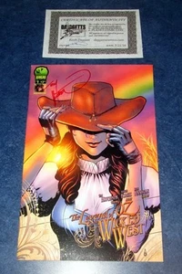 THE LEGEND OF OZ WICKED WEST #1 A signed 1st print TOM HUTCHINSON BGI 2012 COA - Picture 1 of 1