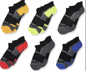 Boys Fruit of the Multicolor Crew Socks (12 Pair) NEW! NWT - Picture 1 of 6