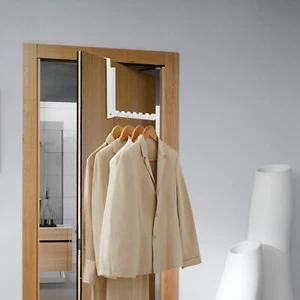 Over the Door Drying Rack with 6 Slots Folding Over Door Clothing Rack BrYix - Picture 1 of 12