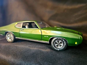 GMP 1970 Green Pontiac GTO Limited Edition 1:24 Scale Inv. #2652 IOB - Picture 1 of 6