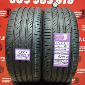 2x 255 45 R19 100VXL CONTINENTAL CONTISPORT CONTACT5 5.8/6.3mm REF:12046 - Imagen 1 de 8