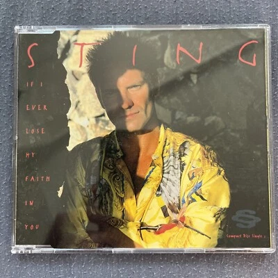 Sting - If I ever lose my faith (1993) MaxiCD, UK-Import+Live Tracks & PICT Disc - Bild 1 von 4