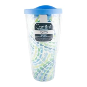 NEW Cantini Insulated Tumbler Geo Swirl 24oz - Picture 1 of 2