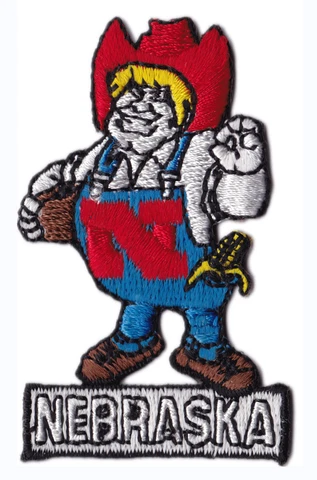 1974-2003 NEBRASKA CORNHUSKERS NCAA COLLEGE VINTAGE 2.5" MASCOT LOGO TEAM PATCH Cover