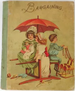 antique 1887 children book Bargaining and Other Stories Pansy Isabella Alden - Picture 1 of 14