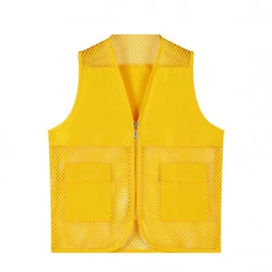 Kids Uniform Button Tops Volunteer Vest Sleeveless With Pocket Dance Waistcoat - Picture 1 of 44