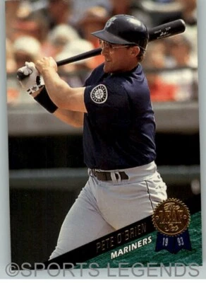 1993 Leaf #412 Pete O'Brien - Image 1 of 2