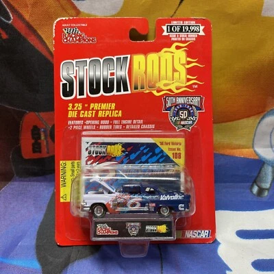 Mark Martin NASCAR Diecast 1:64 ‘56 Ford Victoria Racing Champions Stock Rods - Image 1 of 3
