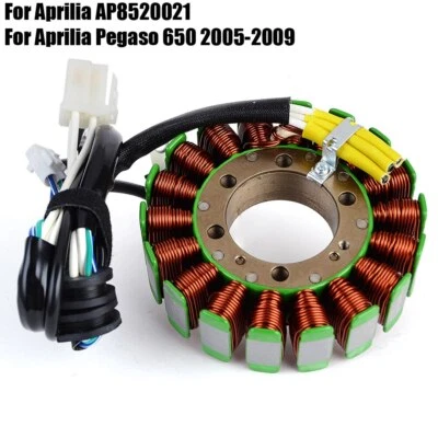Stator Coil for Aprilia Pegaso 650 2005 2006 2007 2008 2009 AP8520021 Magneto  Foto 1 de 4