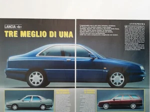 Clipping Ritaglio Articolo 1996 LANCIA K Tre Meglio di Una - Bild 1 von 3