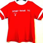 Sydney Swans F.C. Short Sleeve T-Shirt X-Large Red/White with Logo/Graphics