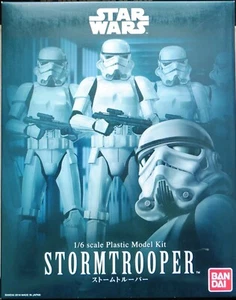 Bandai Imperial Stormtrooper Large 1/6 Scale Plastic Model Kit Star Wars - Bild 1 von 3