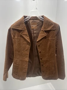 VANARMY Cappotto Giacca Donna Marrone Leggero Taglia P Small - Foto 1 di 8