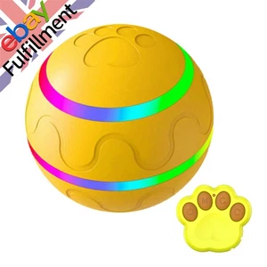 1*Electric Dog Ball Toys Auto Rolling Smart Dog Toys for Dogs Sport Training r - Picture 1 of 12