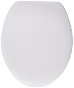 sanicomfort Duroplast WC Toiletten Klo Sitz Deckel Brille Softclose weiß - Bild 1 von 7