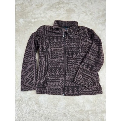 Jaqueta de lã feminina French Laundry estampa geométrica tamanho G - Imagem 1 de 4