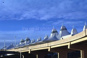DENVER INTERNATIONAL AIRPORT Found 35mm SLIDE Photo ARCHITECTURE  57 LA 84 A - Picture 1 of 1