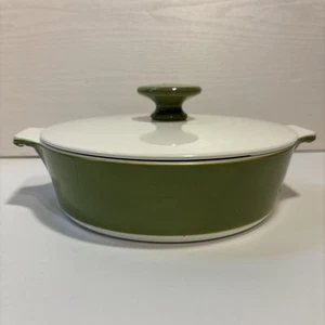 Vintage Corning Ware grün Auflaufform mit Deckel 1 Quart B-1-B - Bild 1 von 10