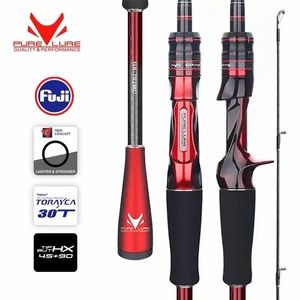 PURELURE GRUPLA Universal Spinning Casting Lure Fishing Rod Fast/Extra Fast - Picture 1 of 28