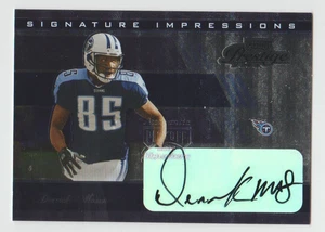 DERRICK MASON 2003 Prestige SIGNATURE IMPRESSIONS Autograph SP AUTO #44/50 SSP - Picture 1 of 2