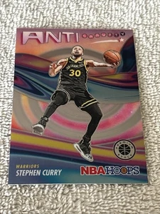 Aros Panini 2023-24 Stock Premium Stephen Curry Anti Gravedad Plata Prizm #3 - Imagen 1 de 2