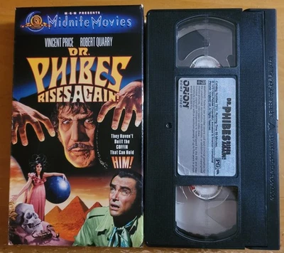 2000 MGM Home Video VHS: (1972) Dr. Phibes Rises Again! (Vincent Price) - Image 1 of 4