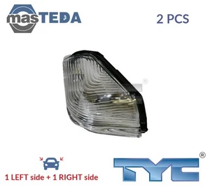 321-0104-3 INDICATOR LIGHT BLINKER LAMP PAIR OUTSIDE MIRROR TYC 2PCS NEW - Picture 1 of 5