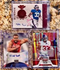 L-O-T OF 3 Da’Rel Scott Auto Autograph RC Rookie New York Giants Signed Relics🔥 - Picture 1 of 2