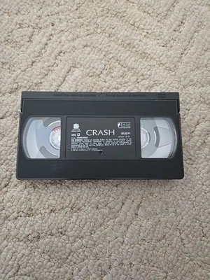 RARE Crash Controversial Uncut Version NC-17 VHS Tape 1997 David Cronenberg - Image 1 of 3