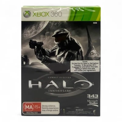 Halo Combat Evolved: Anniversary - Microsoft Xbox 360 (PAL) - Brand New & Sealed - Image 1 of 4