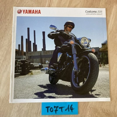 Yamaha Moto 2011 Custom XVS950A XVS1300A XV1900A Etc Catálogo XVS 950 1300 1900 - Imagen 1 de 4