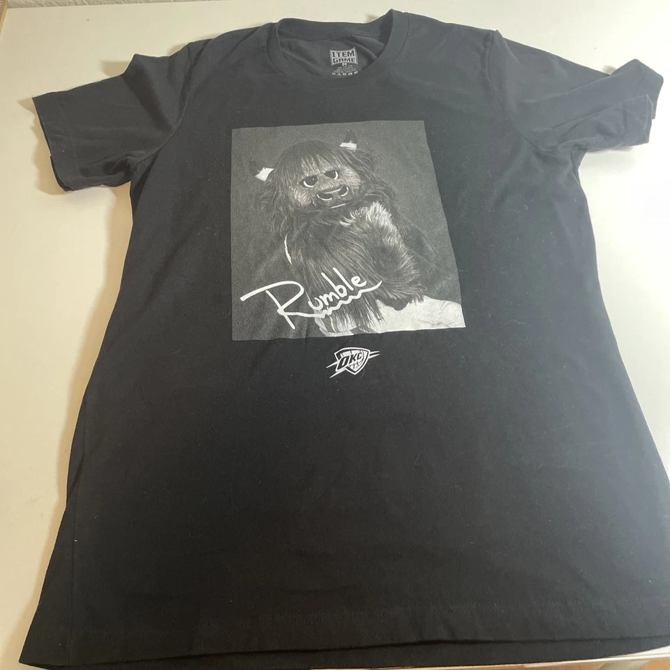 OKLAHOMA CITY THUNDER RUMBLE PORTRAIT T-SHIRT youth Medium - Image 1 of 4