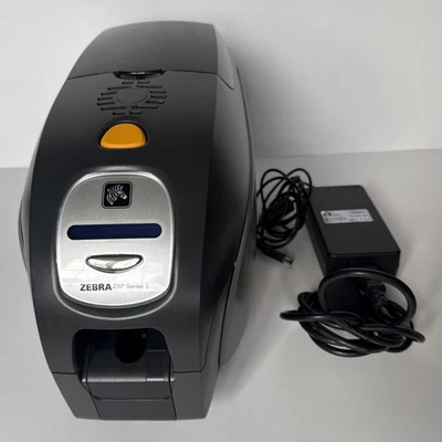 Zebra ZXP Series 3 - Ausweisdrucker beidseitig Farbe mit Netzteil - braucht Farbband - Bild 1 von 4