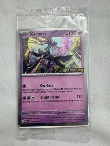Xerneas (Mega Evolution Stamped Best Buy Promo) 064/132 Holo Near Mint Sealed - Picture 1 of 3