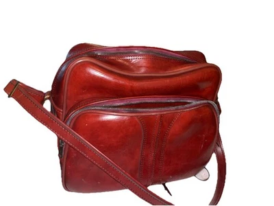 Carry On Travel Suitcase Encore by Airway Leather luggage 15.5 Inches - Image 1 of 4