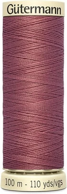 Rose Thread | Gutermann Sew-All Thread - 110 Yards - Dark Rose (nm100p324) - Image 1 of 2