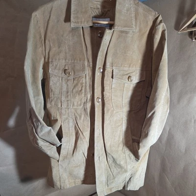 Chaqueta de gamuza marrón Wilson de cuero M. Julian para hombre - talla L vintage Foto 1 de 4