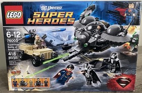 Lego Superman: Battle of Smallville 76003 Brand New Sealed Man of Steel Dc Comic