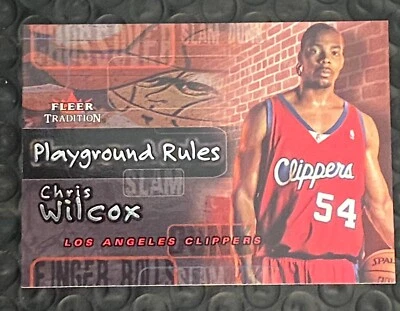 02–03 Fleer Tradition Playground Rules Крис Уилкокс - Изображение 1 из 2