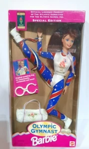 Vtg 1996 Olympic Gymnast Barbie Doll Atlanta Olympic Games Collection NOS NRFB - Picture 1 of 7
