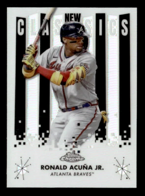 2022 Topps Chrome #NC-3 Ronald Acuña Jr. New Classics - Image 1 of 2