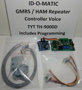 GMRS oder Schinkenrepeater ID-O-MATIC mit Ihrem TYT TH-9000D Radio SPRACHE programmiert - Bild 1 von 8