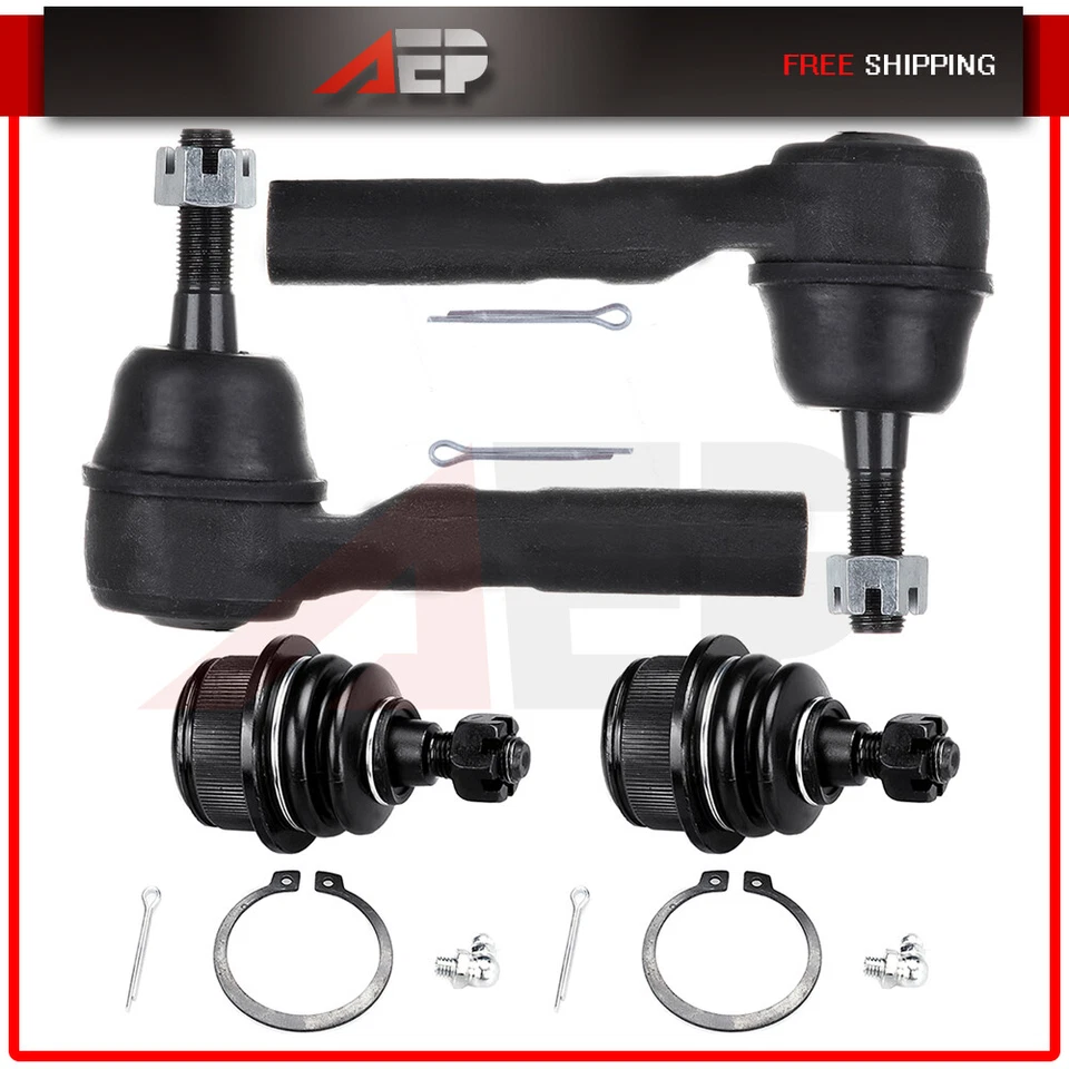 Kit de suspensión de rótula de extremo de varilla de amarre delantera Chrysler 200 2011-2014 4 piezas apto para Chrysler 200 Foto 1 de 1