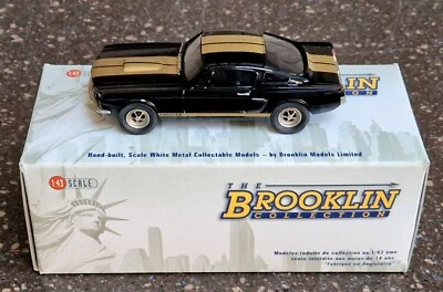 Colección Brooklyn BRK. Ford Mustang GT 350-H 1966 124x (BRK F-S 09) negro Foto 1 de 4