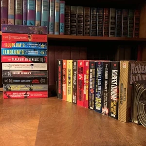 Robert Ludlum 21 Paperback Set, Bourne, Jansen, Janus & more Action Thriller Lot - Picture 1 of 10