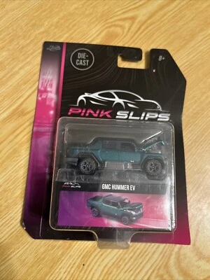 Jada Pink Slips GMC Hummer EV 2023 verde Foto 1 de 2