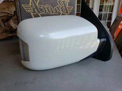 NUEVO ESPEJO PERLA BLANCO NUEVO SE ADAPTA A HONDA PILOT 09-15 pasajero sin calefacción con memoria y señal Foto 1 de 4