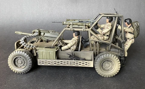 Power Team Elite 1:18 Delta Force Special Ops Fast Attack Vehicle Action Figures Cover