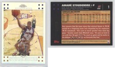 2007-08 Topps Chrome Refractor /999 Amare Stoudemire Amar'e Stoudemire #1