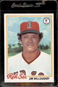 1978 Topps #373 Jim Willoughby Boston Red Sox - schöne Karte - Bild 1 von 2